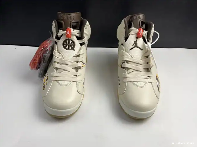 Cheap Jordan Sail (2020) Retro Quai54 AIR Brown 6 CZ4152-100 0619